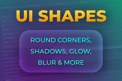 UI Shapes – Procedural Image Effects