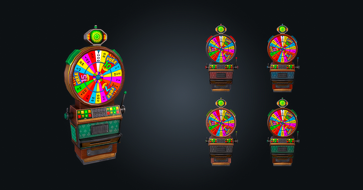 Lucky Spin Mach V1 – Casino Gambling | Game Ready PBR | Built-In ...