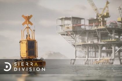 Industrial Sci-Fi and Modular Oil Rig