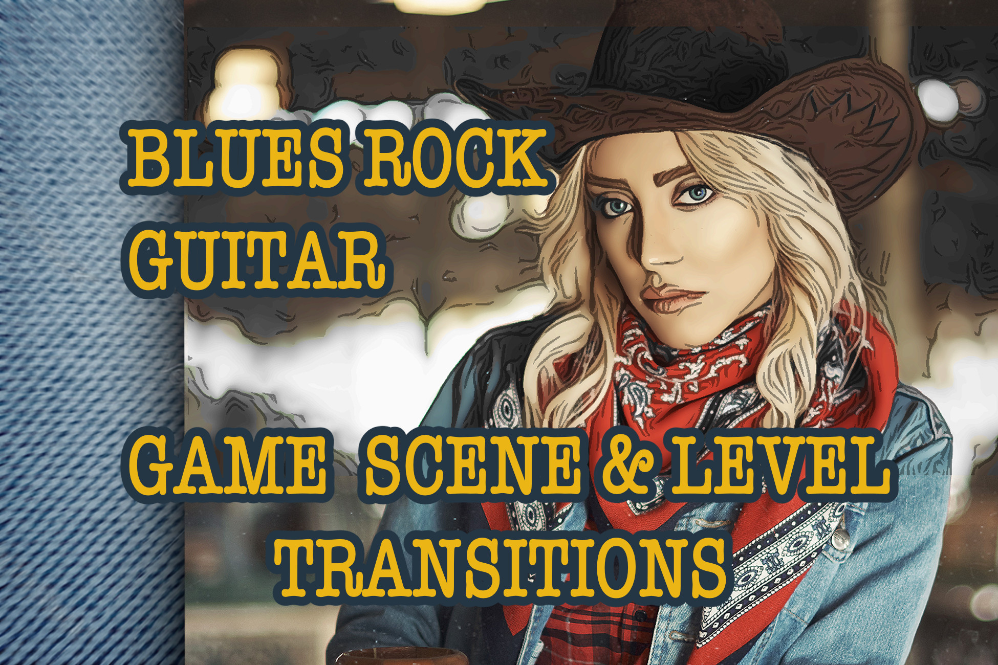 Blues Guitar Game Scene and Level Transitions Rock 음악 Unity Asset Store