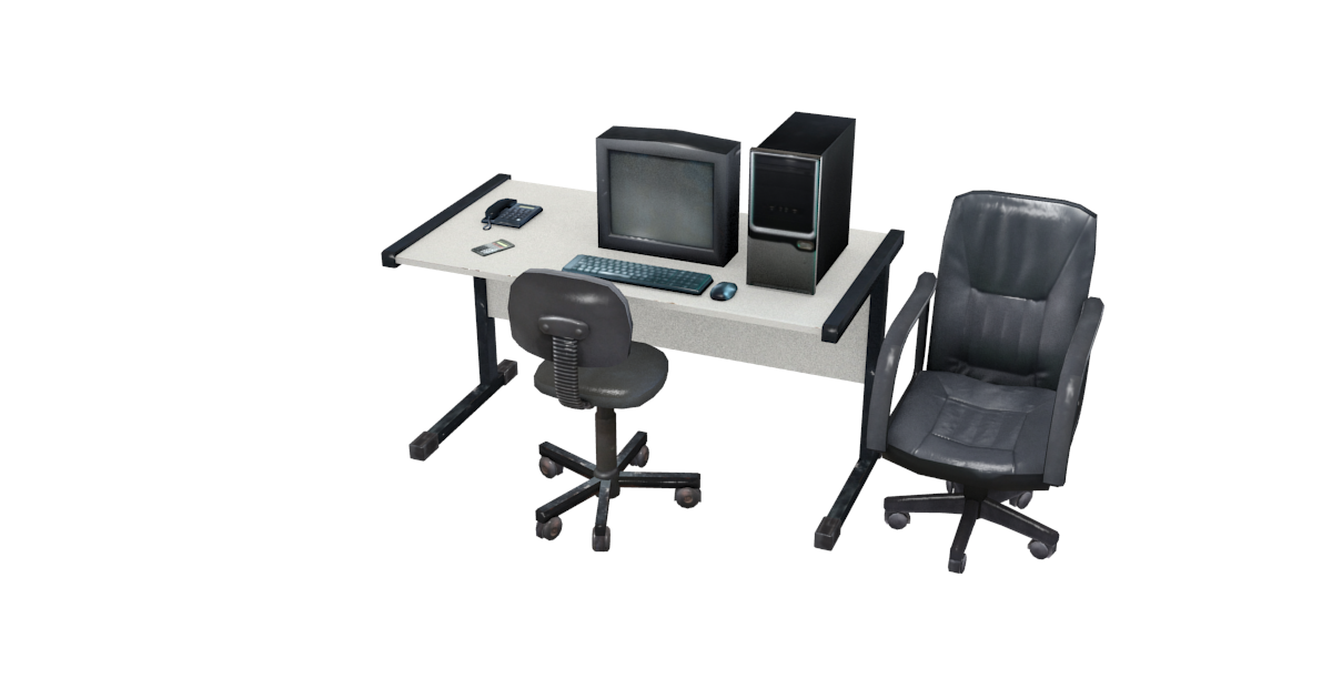 Computer Model For Unity OfficeComputer | 3D Props | Unity Asset Store