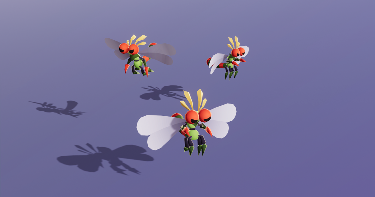 Dragonfly Darner Cute Series | Characters | Unity Asset Store