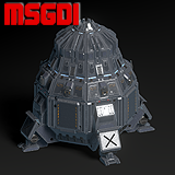 Scifi Dropship Icarus