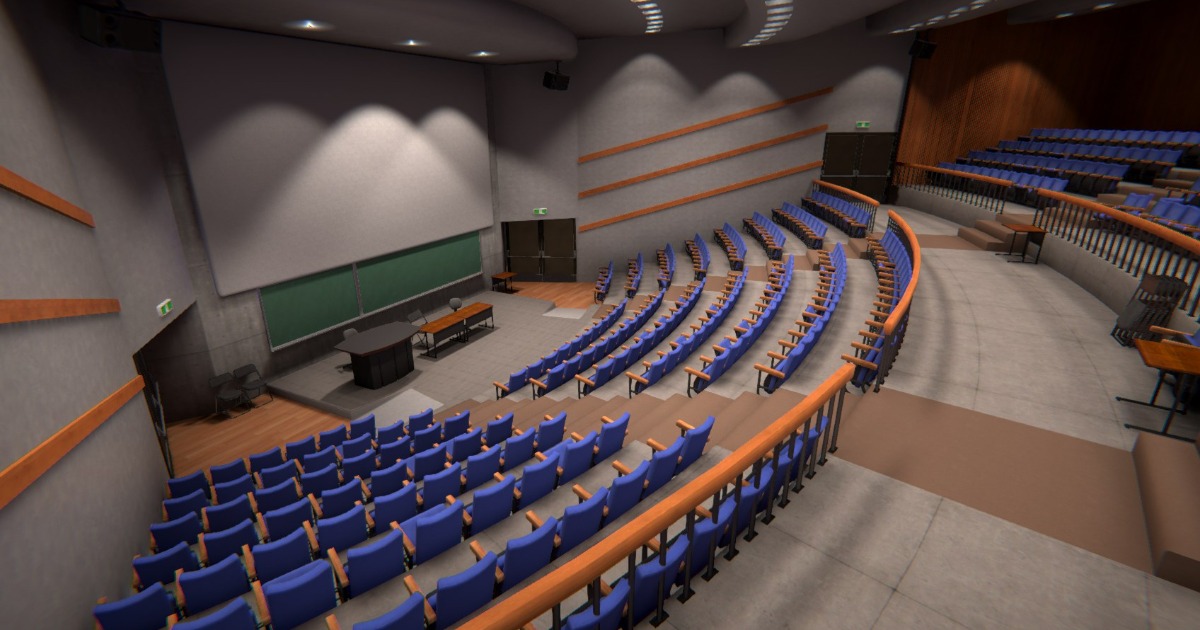 Unity Classroom Design University Classroom Pack | 3D Environments | Unity Asset Store