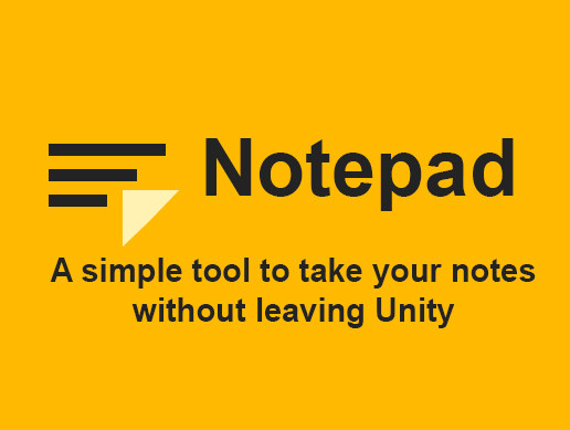 [notepad]: Notes In Unity 