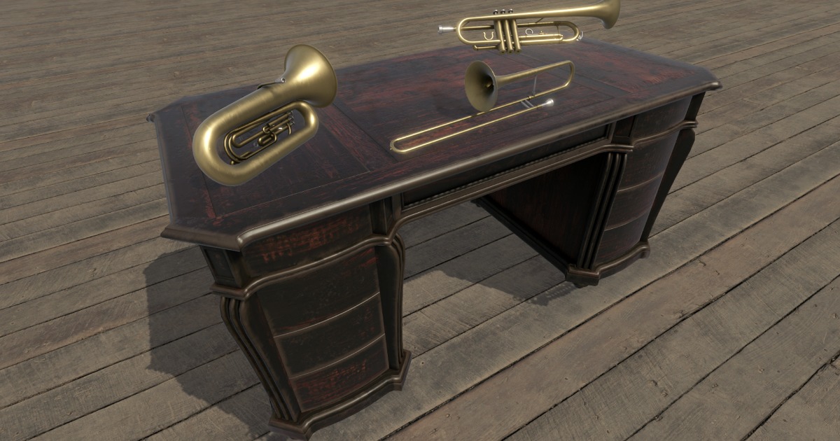 Brass Instruments | 3D Props | Unity Asset Store