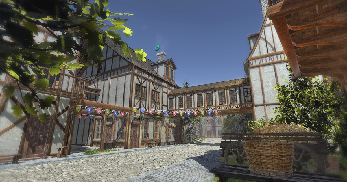 Modular Medieval Town | 3D Environments | Unity Asset Store