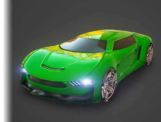 Race Car Model No.5 | 3D Land | Unity Asset Store