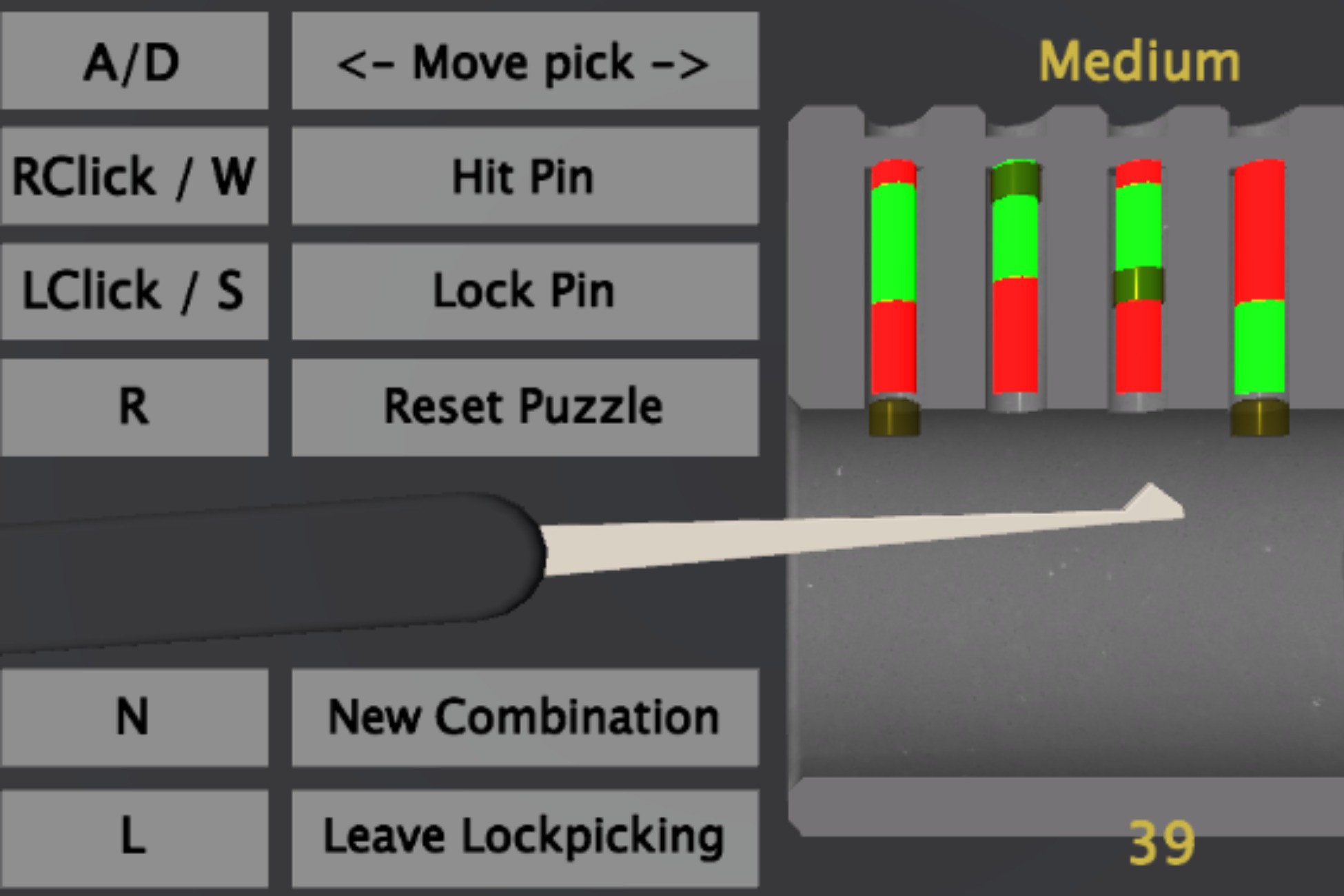 Lock Pick Html5 Game Lockpicking Minigame | Systems | Unity Asset Store