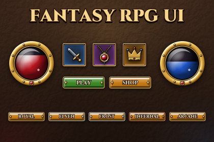Fantasy RPG UI Kit