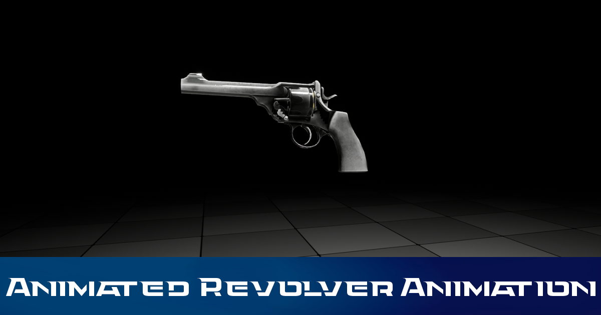 Animated Revolver Animation | 3D 무기 | Unity Asset Store