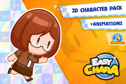 Easy Chara – Hisa Teacher 2D Character Pack