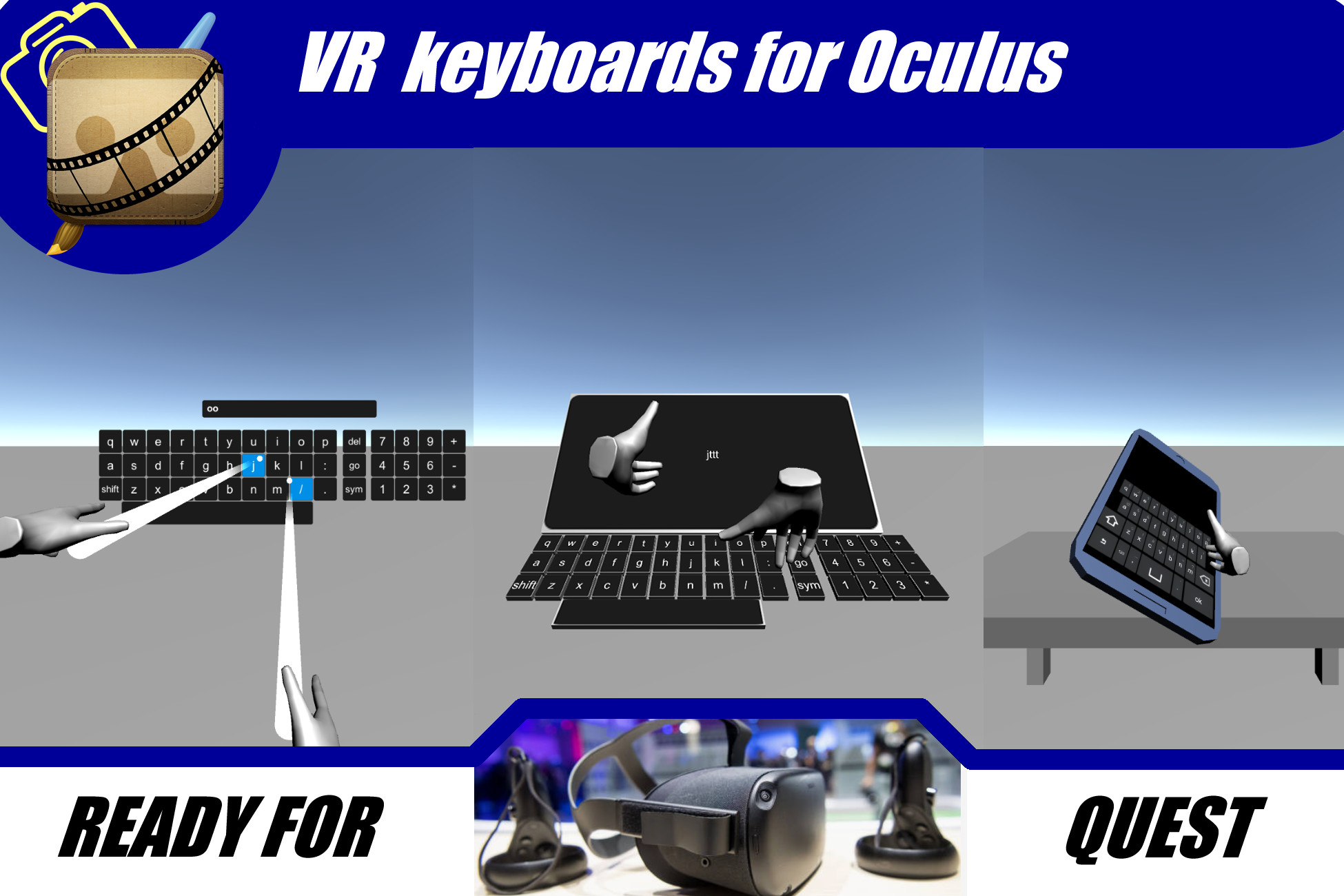 VR Keyboards for Oculus | Input Management | Unity Asset Store
