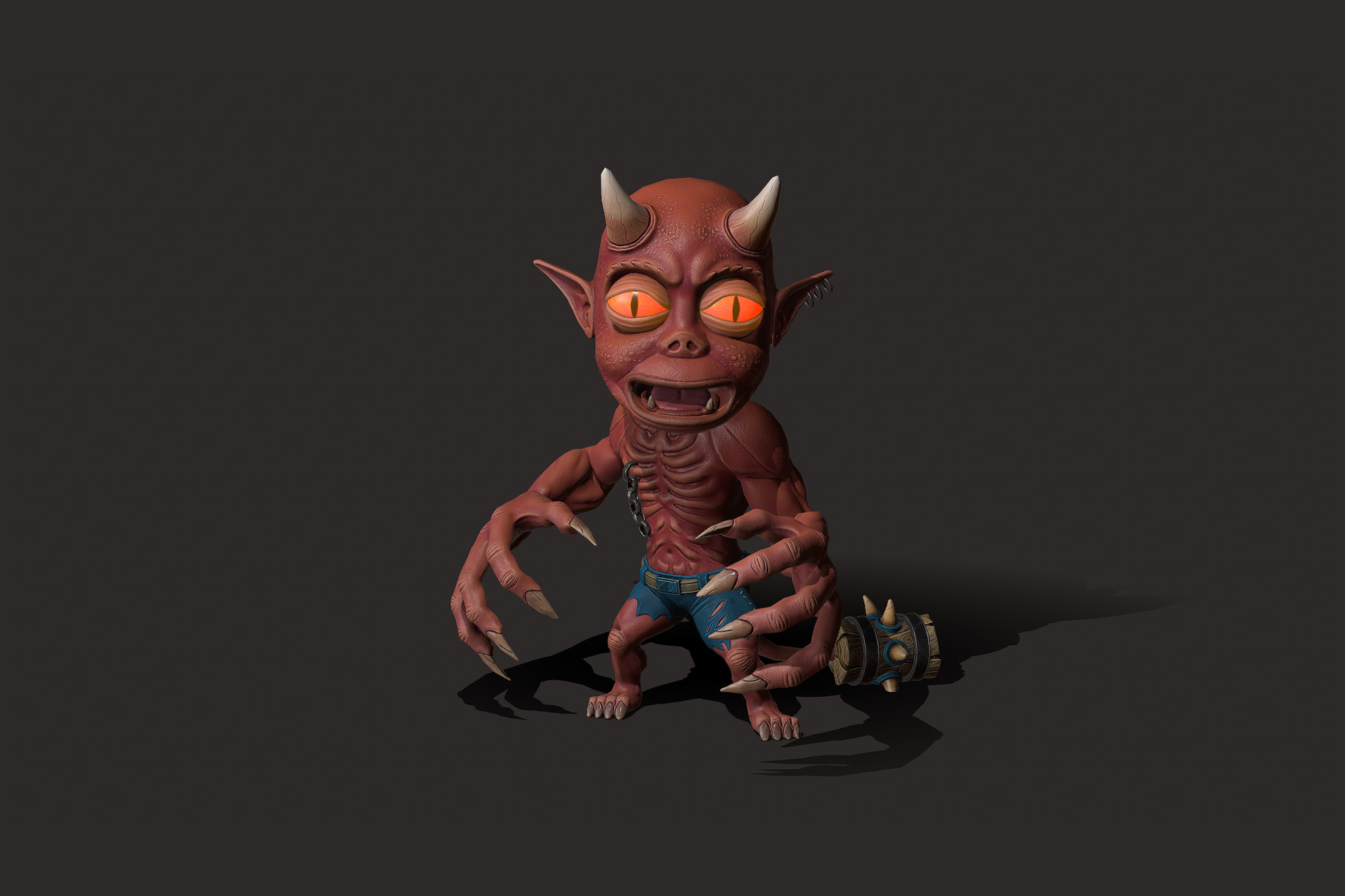 Small Daemon | 3D Characters | Unity Asset Store