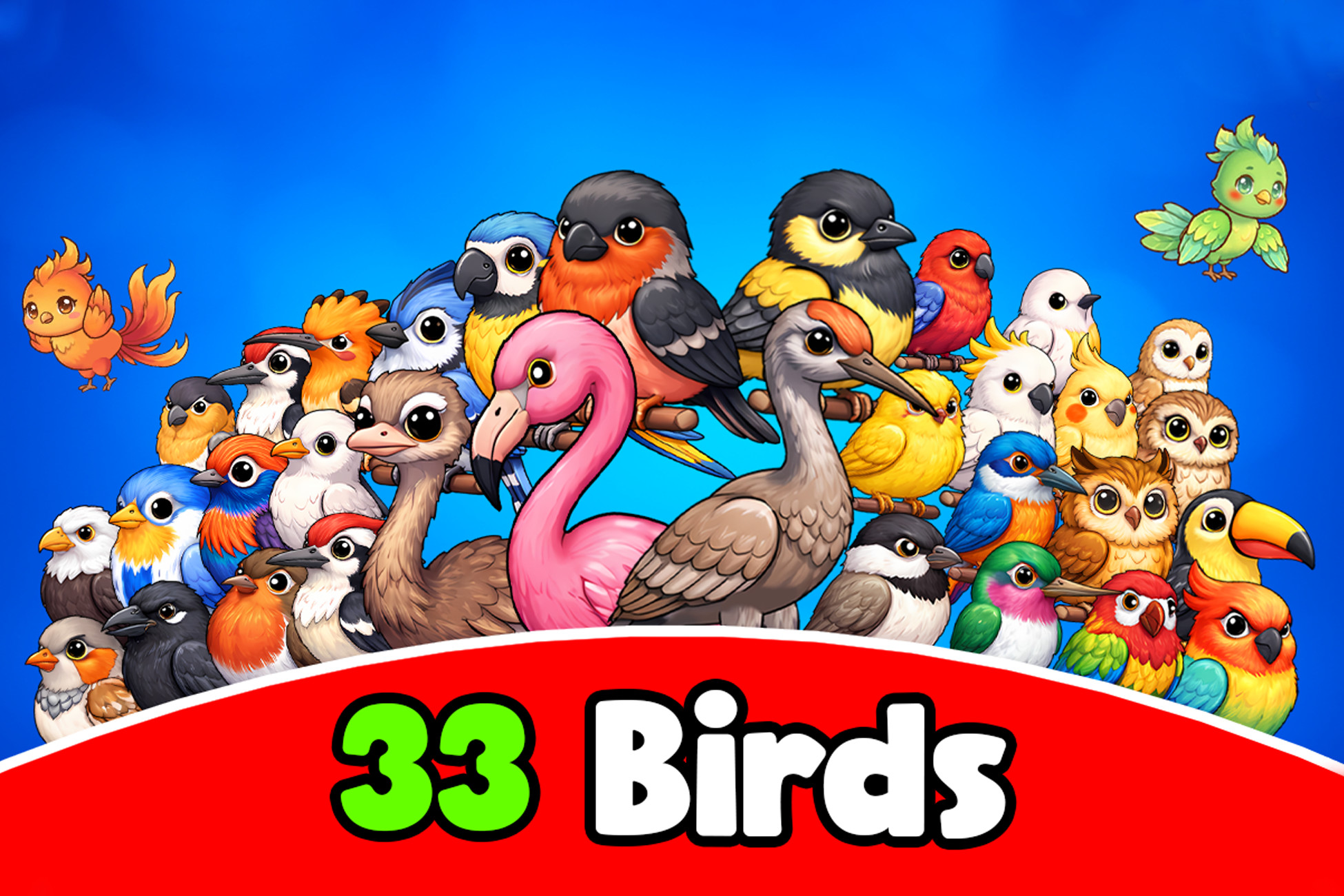 33 Bird - 2D Animated Character