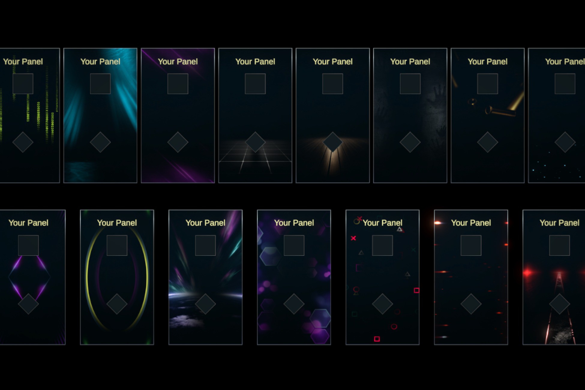 Panel UI Effects | 2D GUI | Unity Asset Store