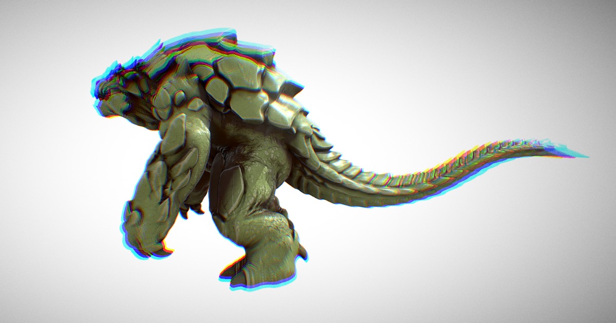 Primal Rock Behemoth | 3D Creatures | Unity Asset Store