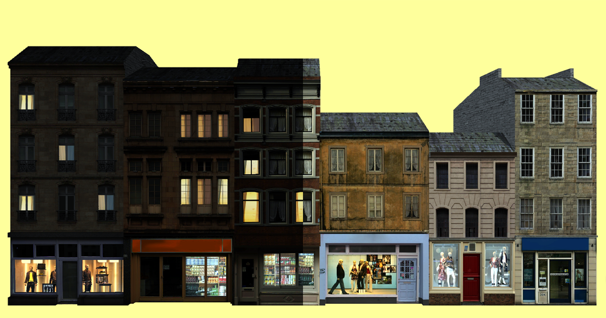 Realistic Mobile Store Building Set 1 | 3D Urban | Unity Asset Store