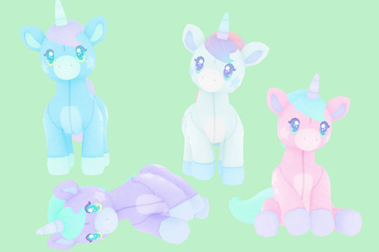 Unicorn Plushes