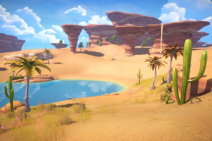 Stylized Desert