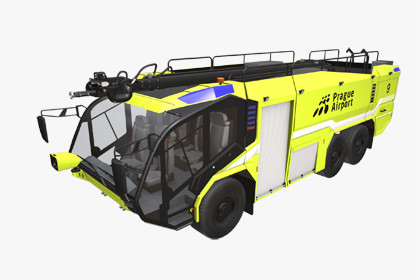 Airport Fire Truck 6x6 Prague (379)