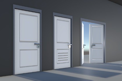 Modern Doors: Ready to open