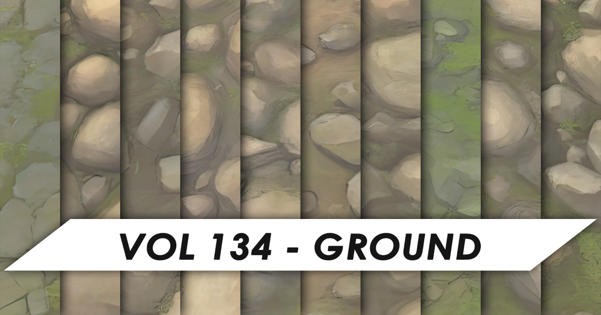 Stylized Textures - Vol 134 - Ground | 2D Textures & Materials | Unity ...