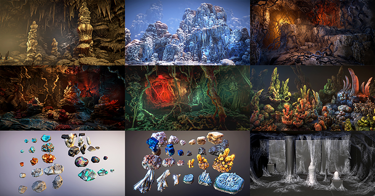 Underground bundle | 3D Environments | Unity Asset Store