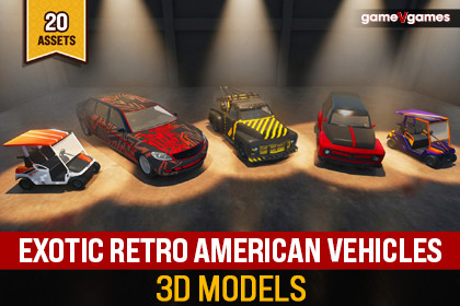 Exotic Retro American Vehicles