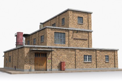 Industrial Factory Building – Variant 30