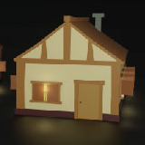 Low Poly Game Ready History Village