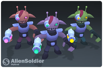 Stylized - AlienSoldier