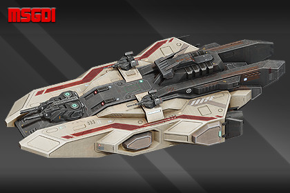 Spaceship Helicon Bulk Frigate