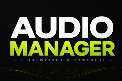 Audio Manager – Lightweight & Powerful