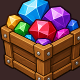 Mining Gems Crystals Gold Ore Resources Crafting Icons Pack