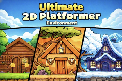 Ultimate 2D Platformer Environment