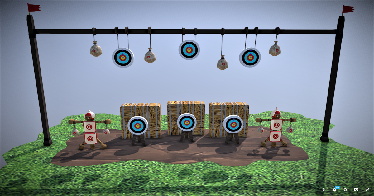 Archery Targets | 3D Props | Unity Asset Store