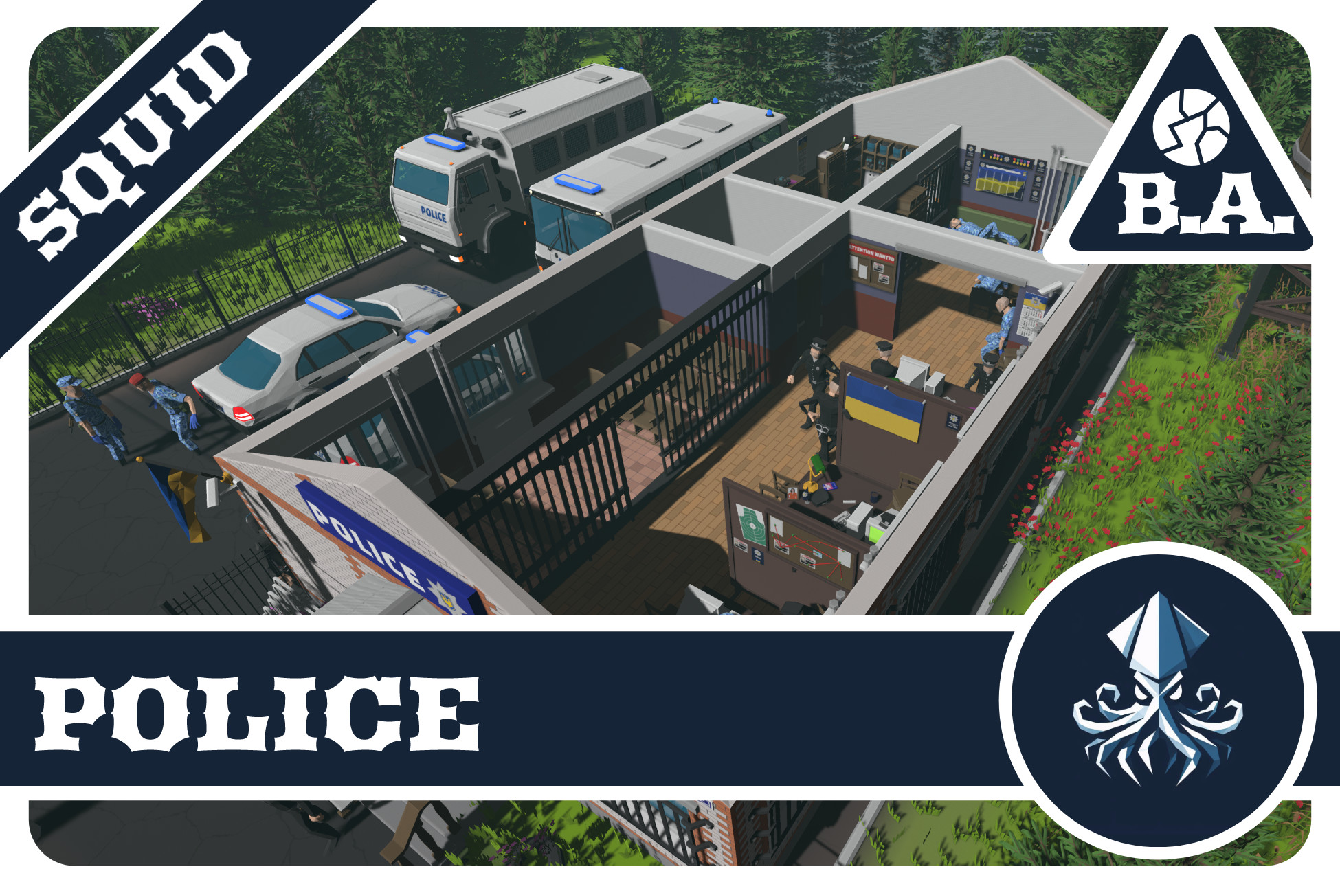 poly police station | 3D Environments | Unity Asset Store
