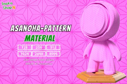 Asanoha-Pattern_Material【Seamless 128～1K～4K】