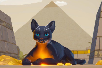 Milo the Cat PolyArt