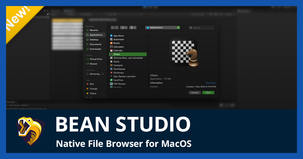 Native File Browser for Mac | Integration | Unity Asset Store