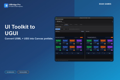 UIBridge Pro — UI Toolkit to UGUI Migrator