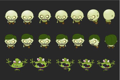 Top-Down Zombie Pack