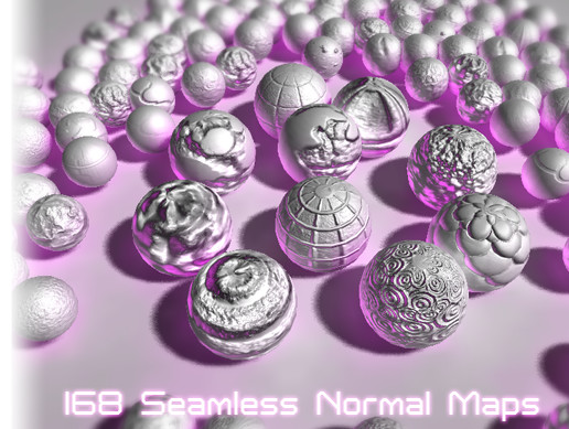 168 Seamless Normal Maps - 1024 - Package B | 2D Textures & Materials ...