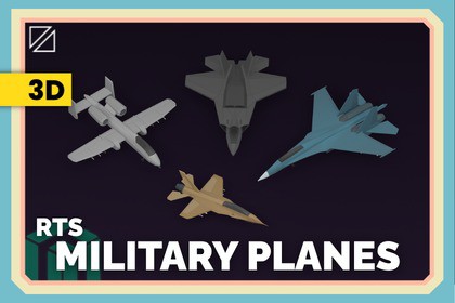 RTS Military Planes - PolyPack