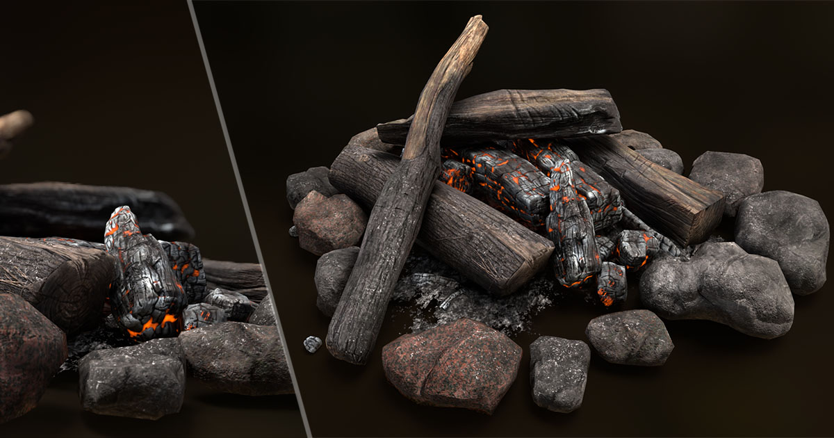 The Campfire | 3D Exterior | Unity Asset Store
