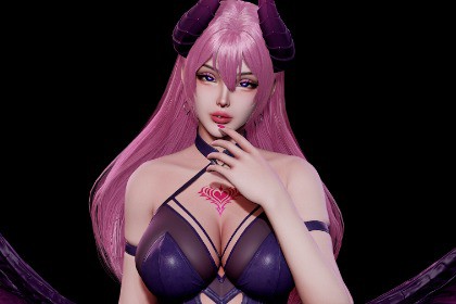Vespira Succubus - Game Ready