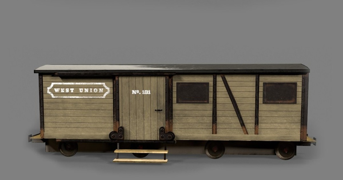 Passenger and Cargo Wagons Pack | 3D Vehicles | Unity Asset Store