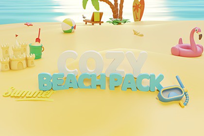 Cozy Summer Beach Pack