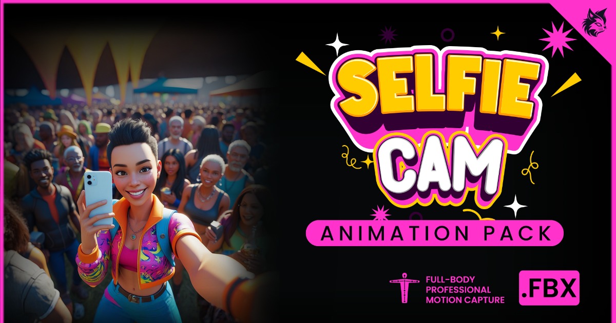 Selfie Camera Animation Pack | 3D Animations | Unity Asset Store